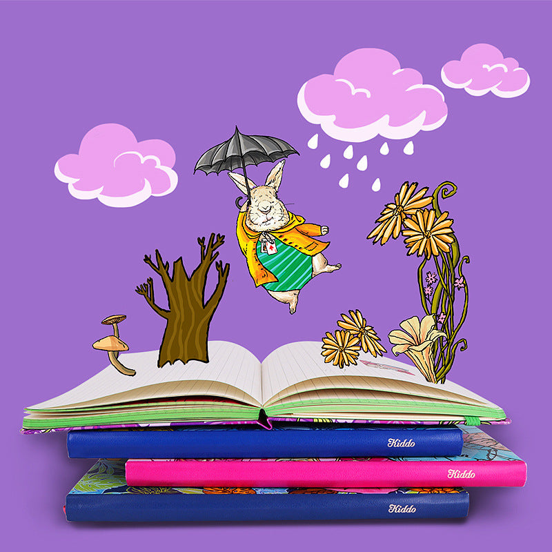 Color cartoon hardback A5 Creative notebook anime book