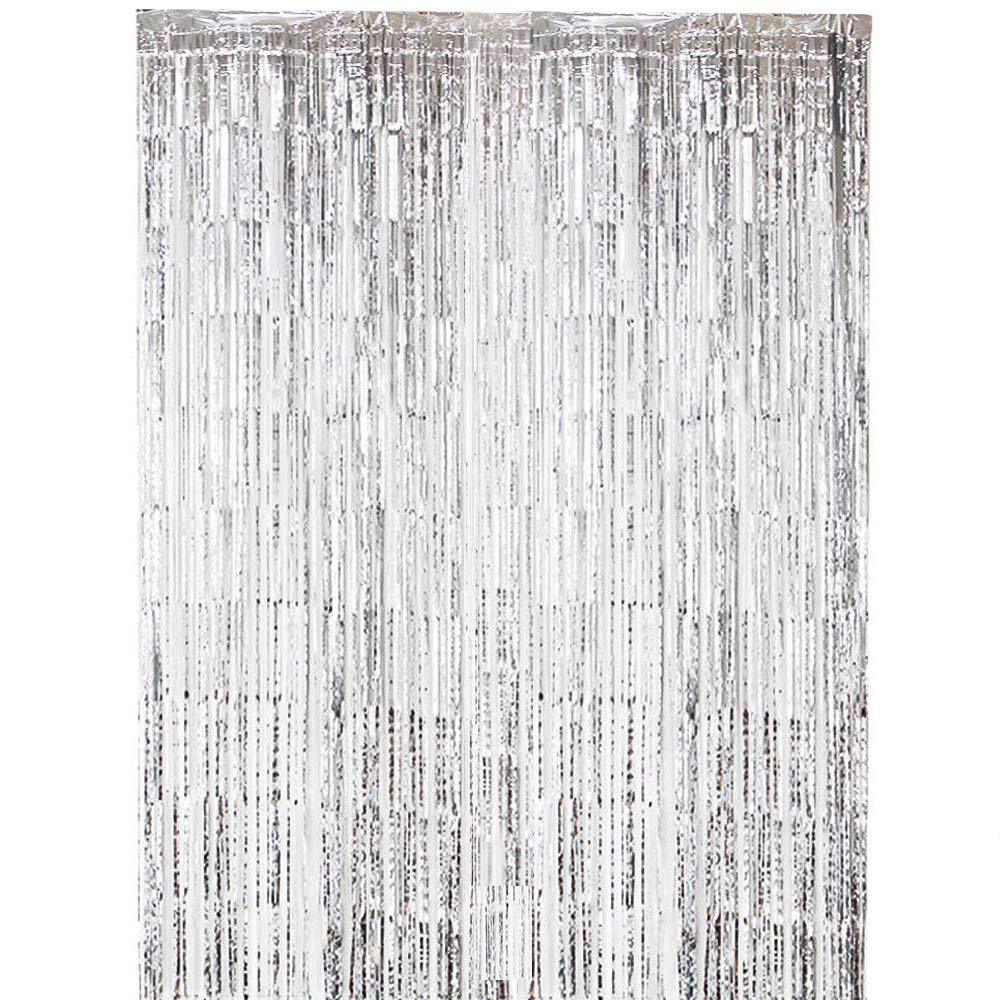 Rain curtain wedding party birthday background wall decoration