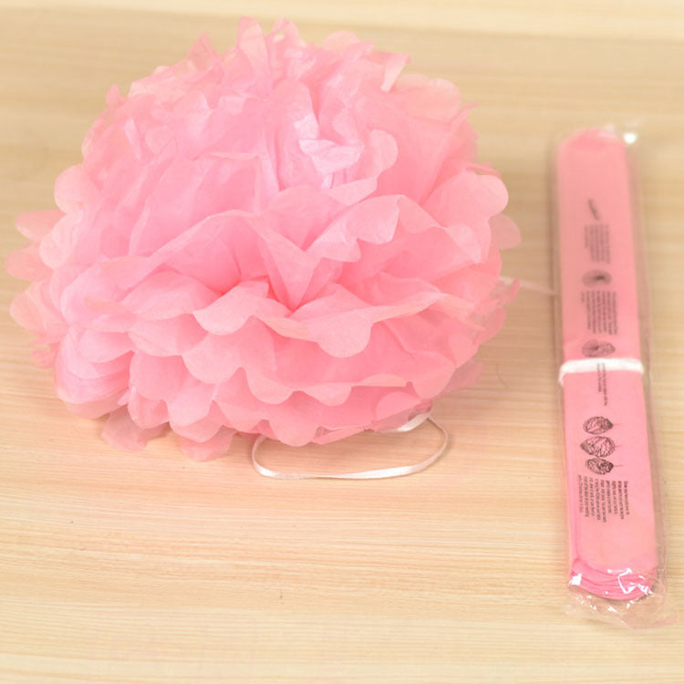 Paper flower ball Paper flower decoration festival birthday party decoration flower ball decoration props