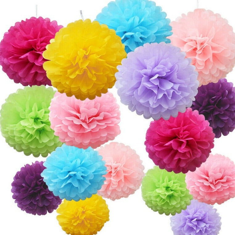 Paper flower ball Paper flower decoration festival birthday party decoration flower ball decoration props