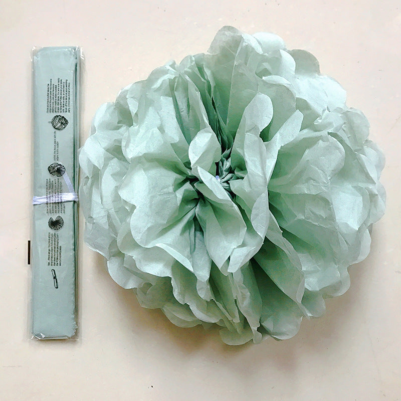 Paper flower ball Paper flower decoration festival birthday party decoration flower ball decoration props