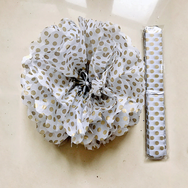 Paper flower ball Paper flower decoration festival birthday party decoration flower ball decoration props