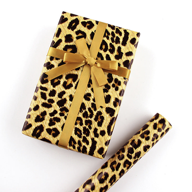 Animal striped gift wrapping paper leopard print snakeskin zebra-stripe