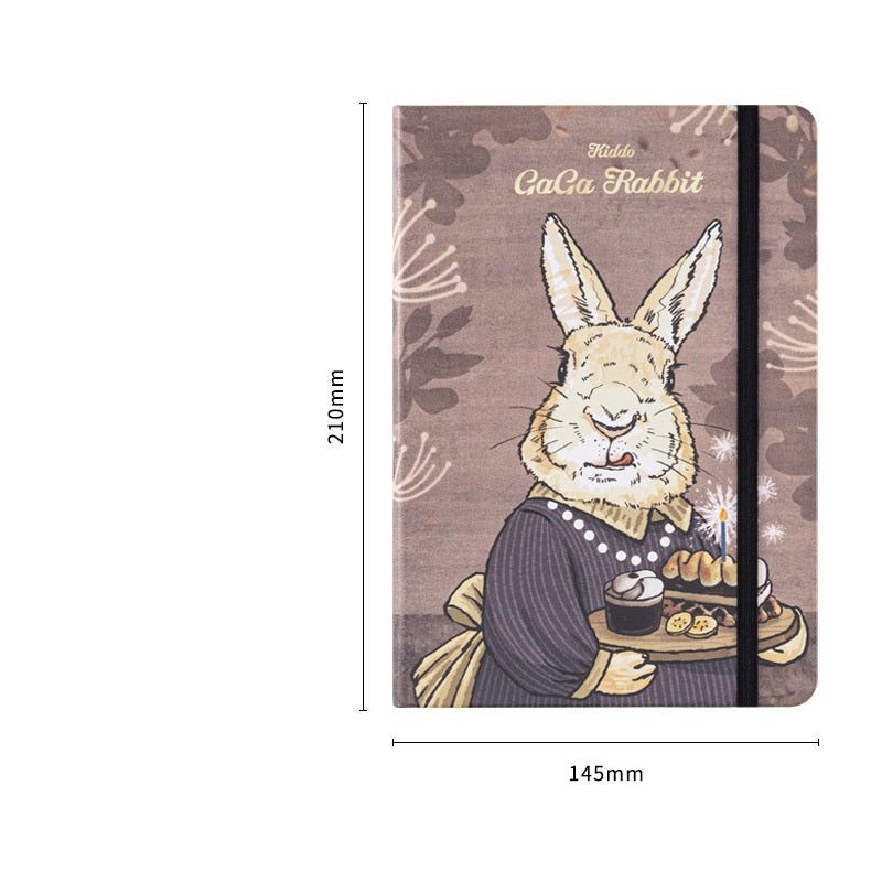 A5 Notebook Rabbit cartoon cute notepad Beautiful diary notebook