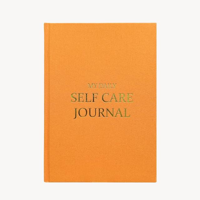 Gratitude Journal Self-Care Journal A5 notebook with gold cover