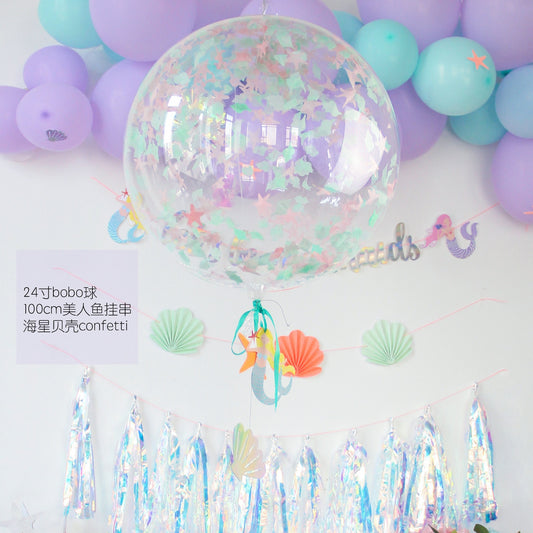 Party Decoration Mermaid Birthday Balloons