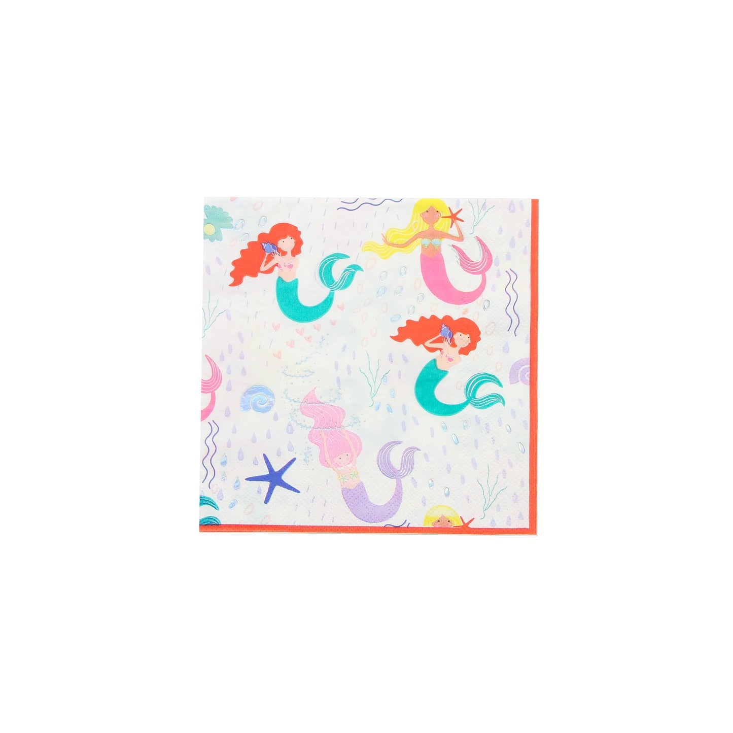 Birthday Party Decoration Mermaid Napkin