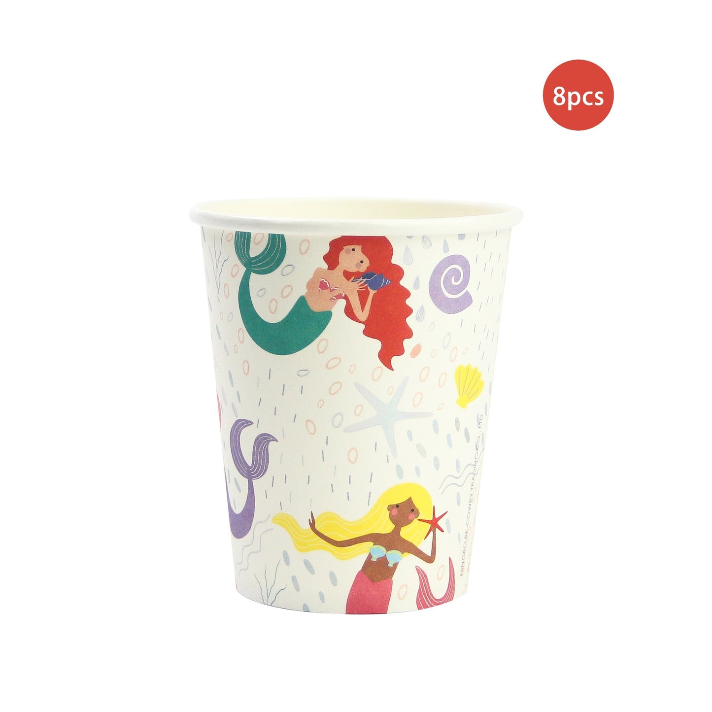 Birthday Party Decoration Mermaid cup