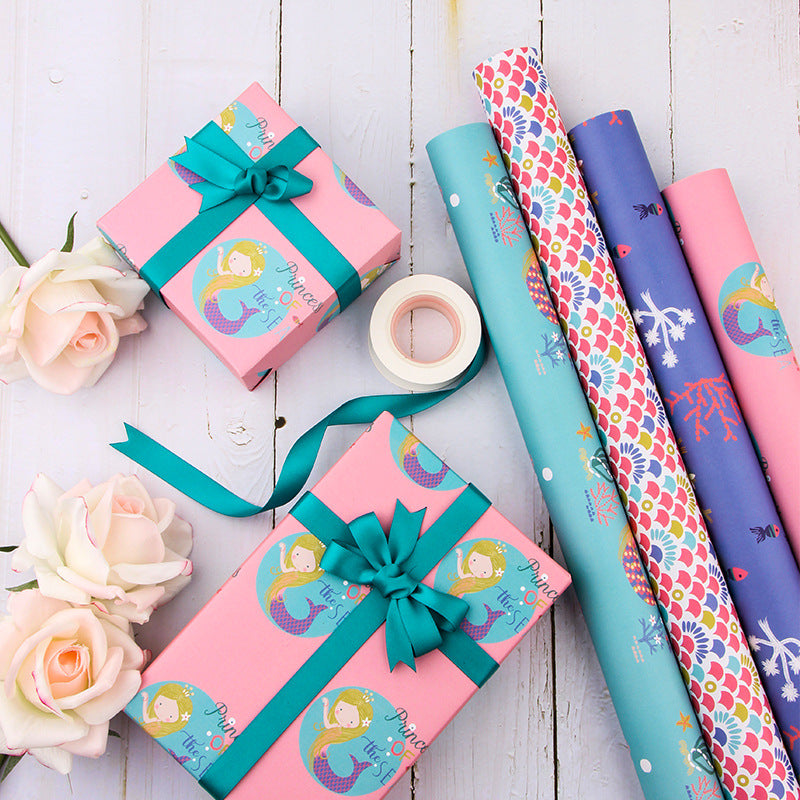 Kraft Children's Wrapping Paper Series