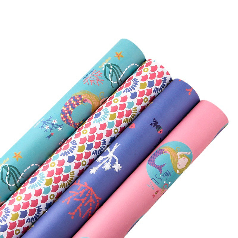 Kraft Children's Wrapping Paper Series