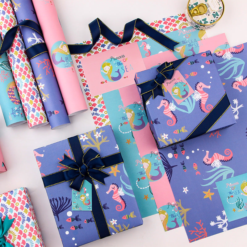 Kraft Children's Wrapping Paper Series