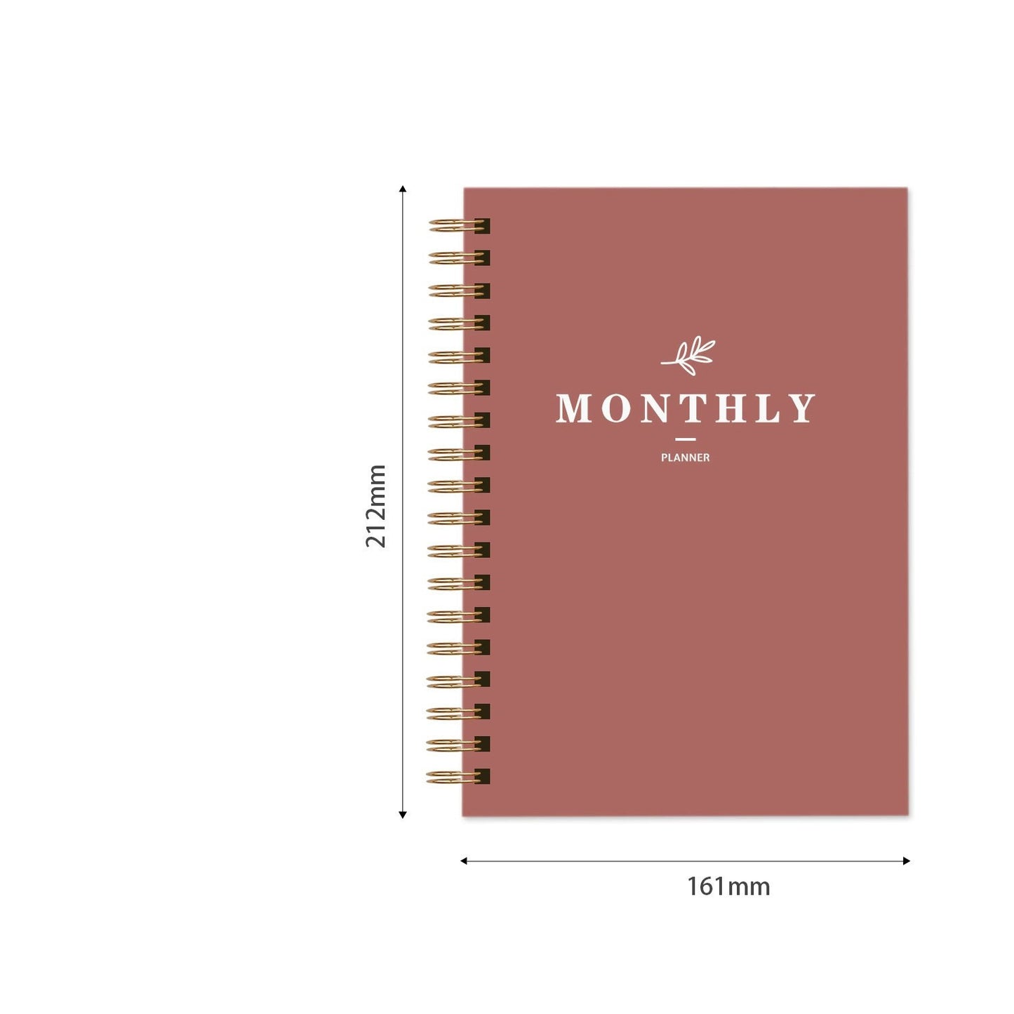 A5 coil Monthly schedule book