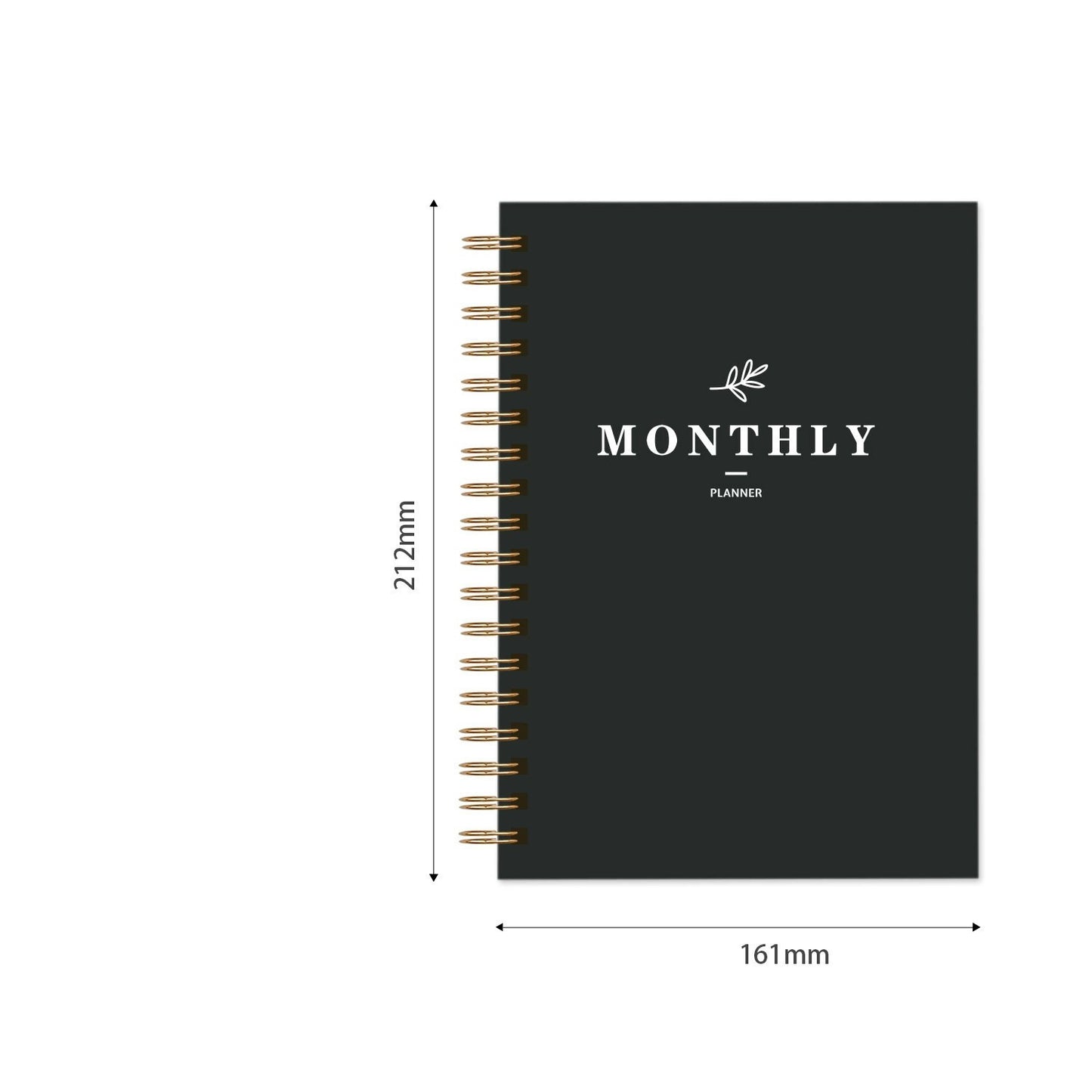 A5 coil Monthly schedule book