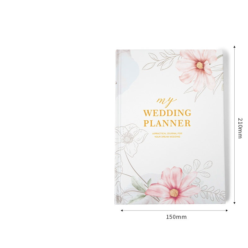 A5 Wedding planner notebook Wedding ledger