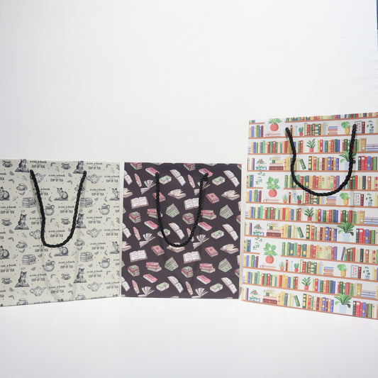 BookStore Themed gift bags