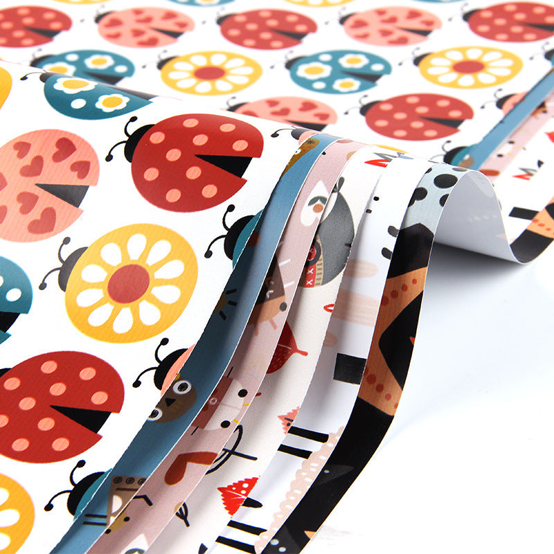 Coated gifts wrapping paper