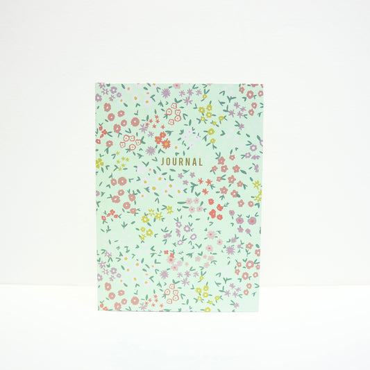 Floral Print Notebook