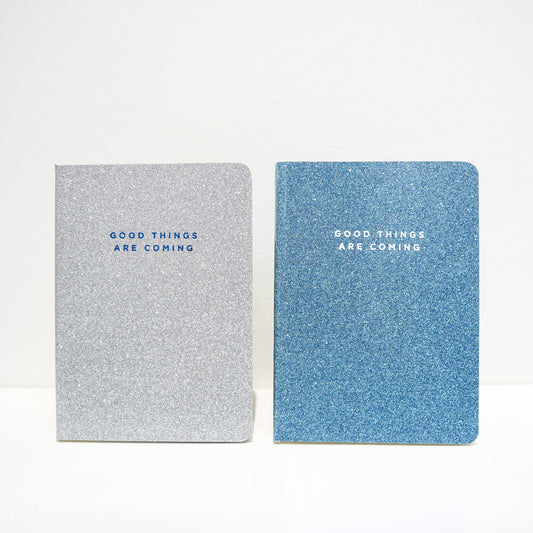 Glittlery Cover Notebook