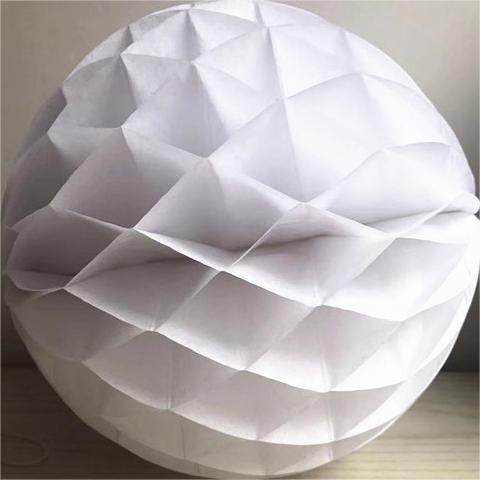 Birthday party decoration three-dimensional paper colorful honeycomb ball paper lantern wedding round honeycomb hanging paper flower ball