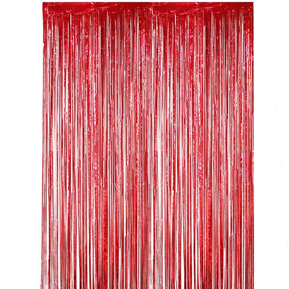 Rain curtain wedding party birthday background wall decoration