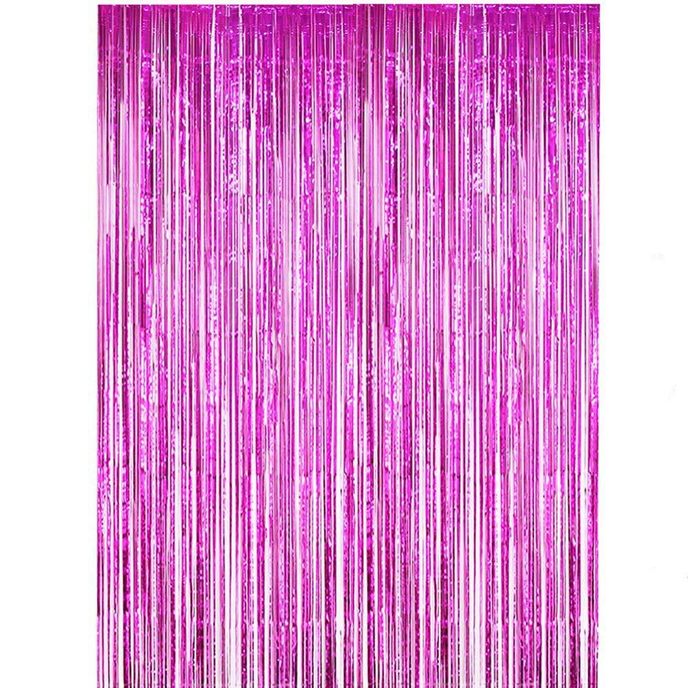 Rain curtain wedding party birthday background wall decoration