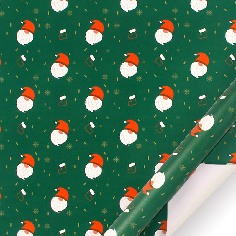 Vintage kraft Christmas gift box wrapping paper  DIY