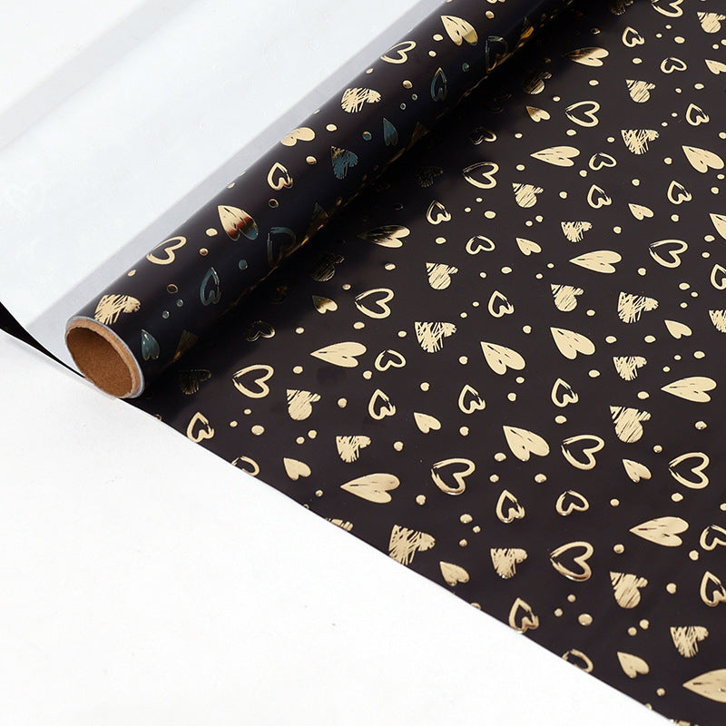 Black gold series high-end business gift wrapping paper