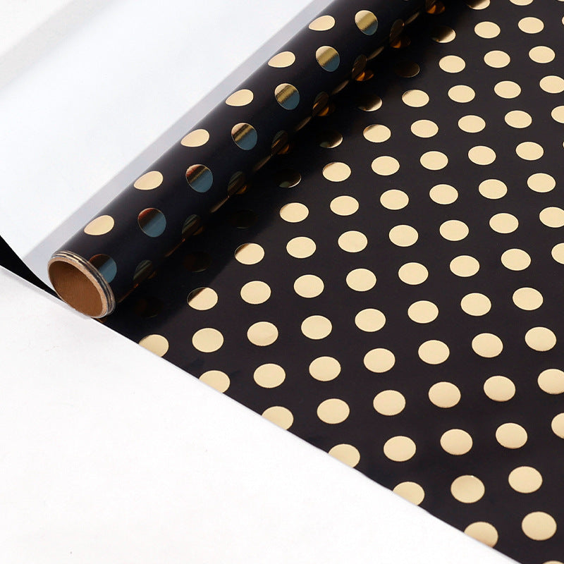 Black gold series high-end business gift wrapping paper