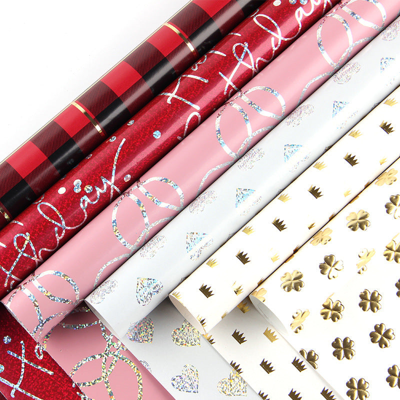 Personality geometry fresh gift wrapping paper