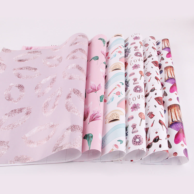 Cartoon birthday gift thickened wrapping paper