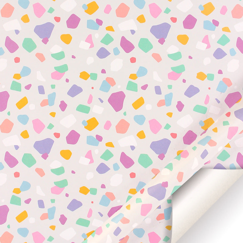 Gift wrapping paper two-side offset paper