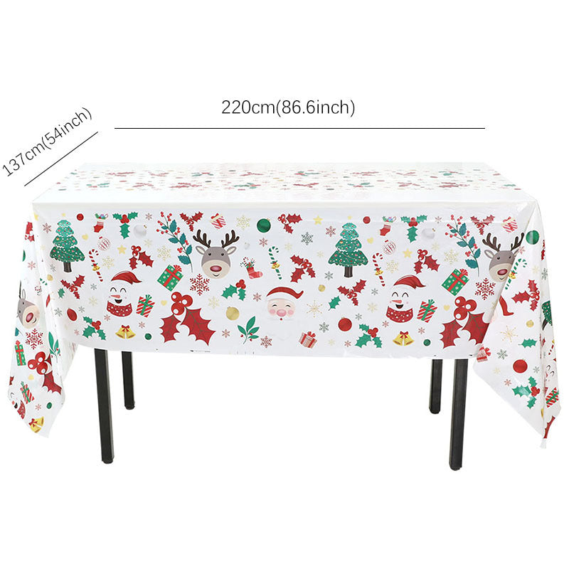 Christmas party decoration tablecloth