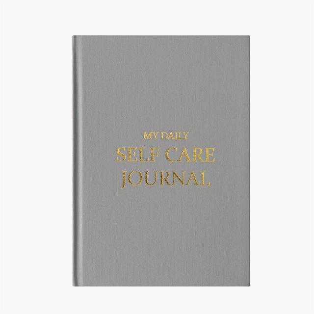 Gratitude Journal Self-Care Journal A5 notebook with gold cover