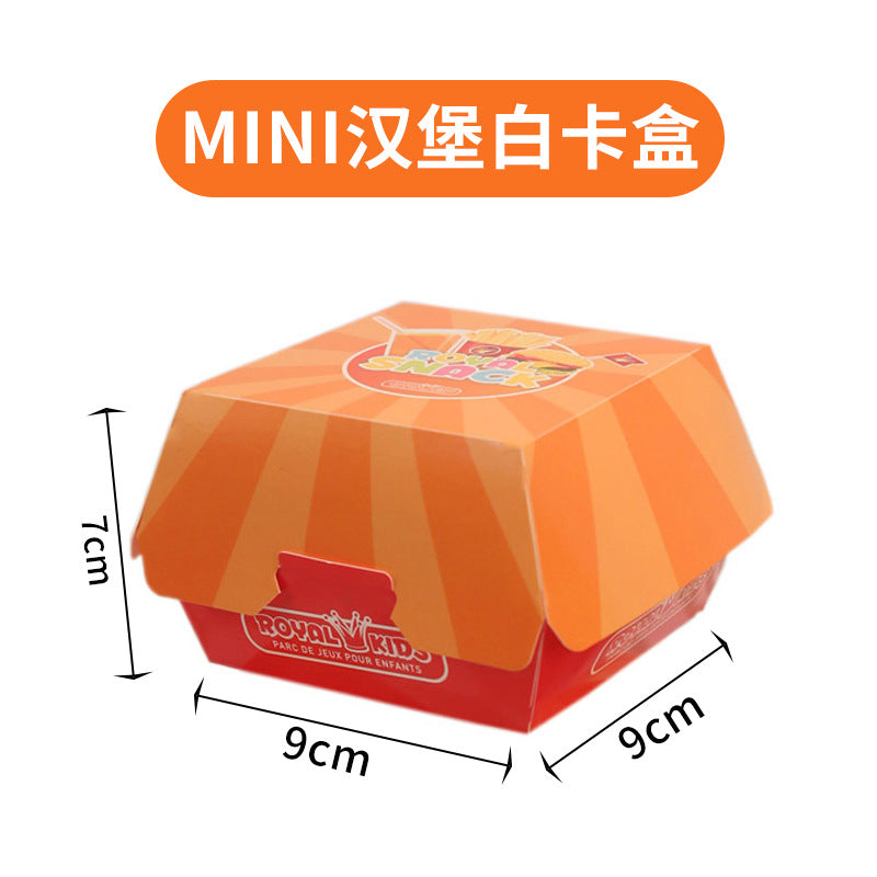 Food grade white card box folding free molding