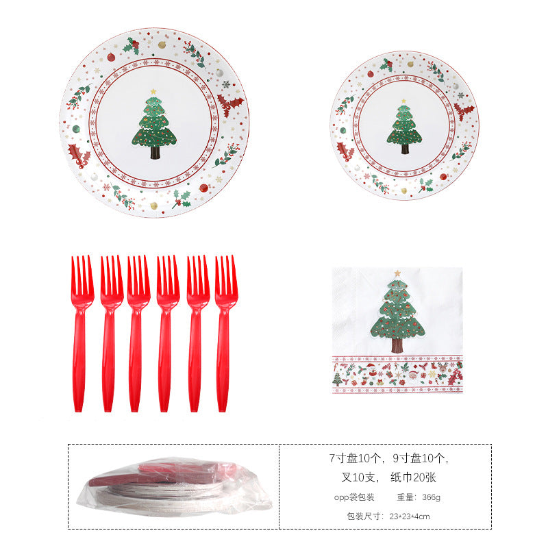 Christmas Decoration Party Theme Set