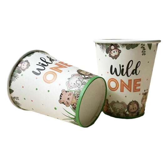 9OZ wildone Animal Party Disposable Paper Cup