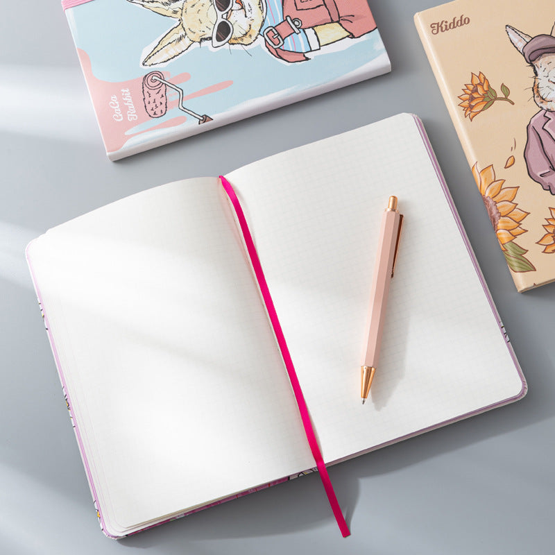 A5 Notebook Rabbit cartoon cute notepad Beautiful diary notebook