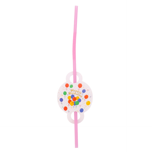 Balloon Themed Birthday Party Paper Straw