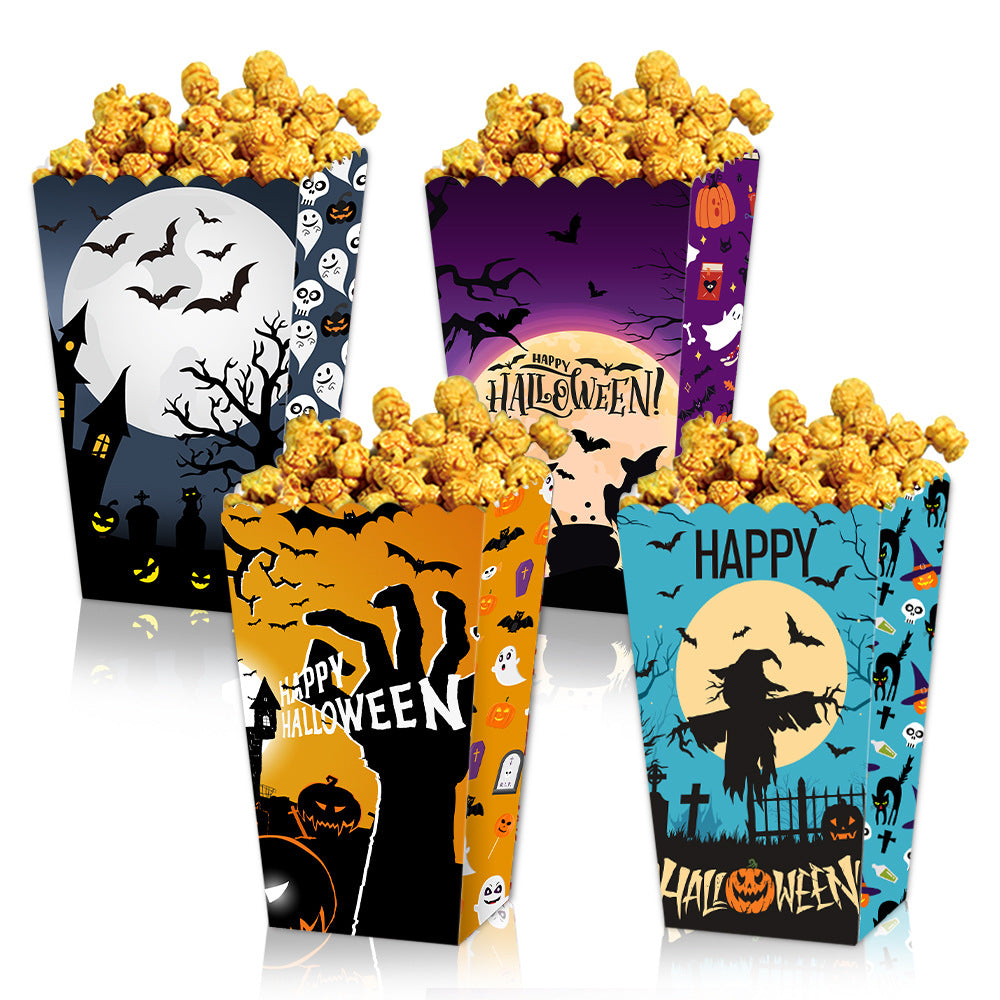 The new creepy Halloween snack popcorn box