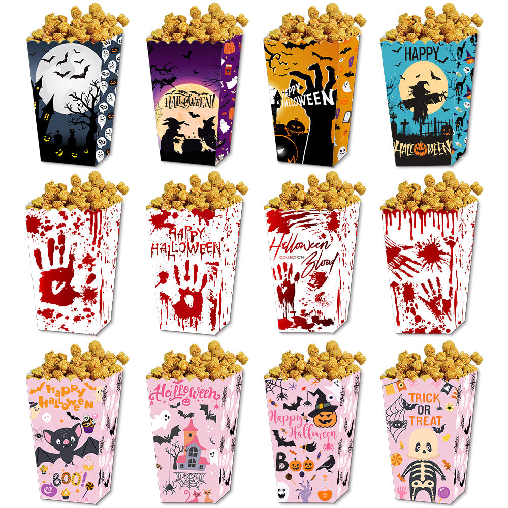 The new creepy Halloween snack popcorn box