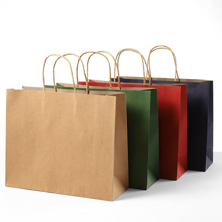 Paper bag with handle