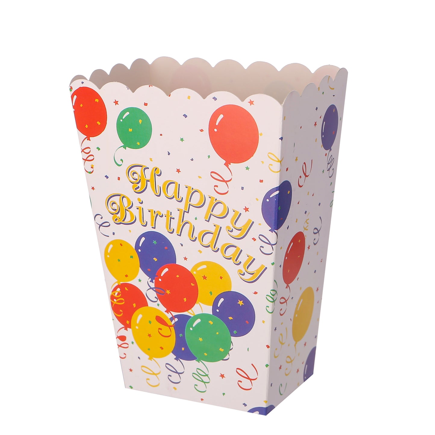 Balloon Themed Birthday Party Paper Food Box