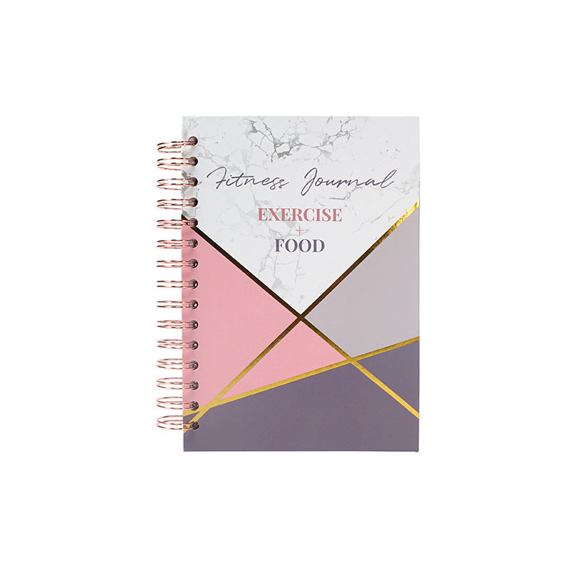 A5 Fitness plan notebook