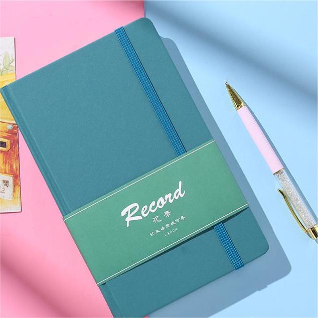 Business notebook simple solid color cover notepad