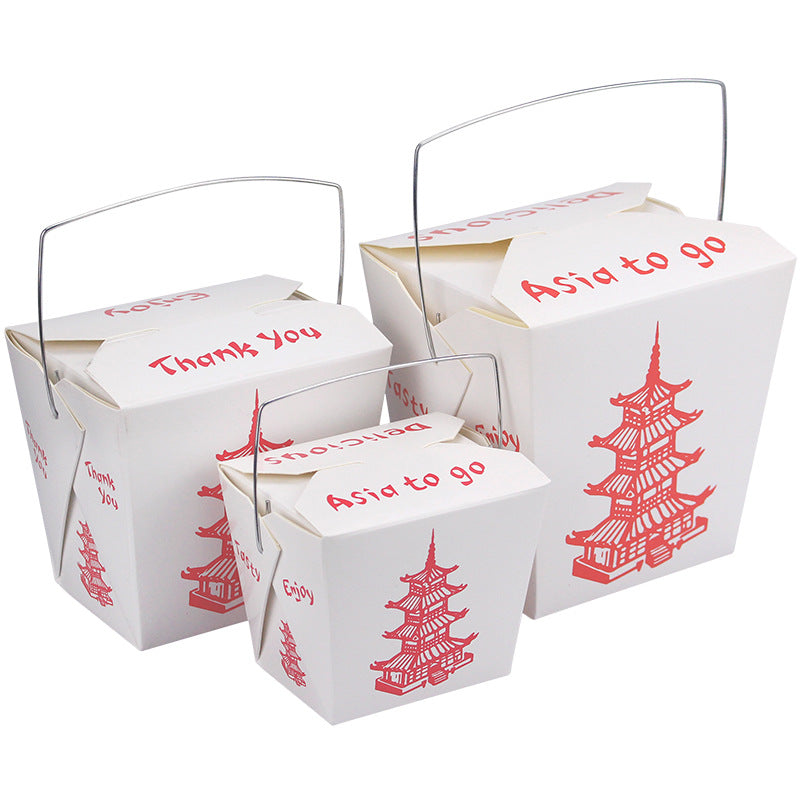 Portable food packing box