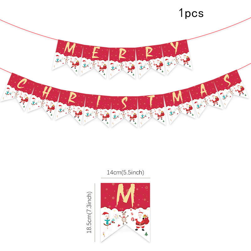 Christmas party decoration banner