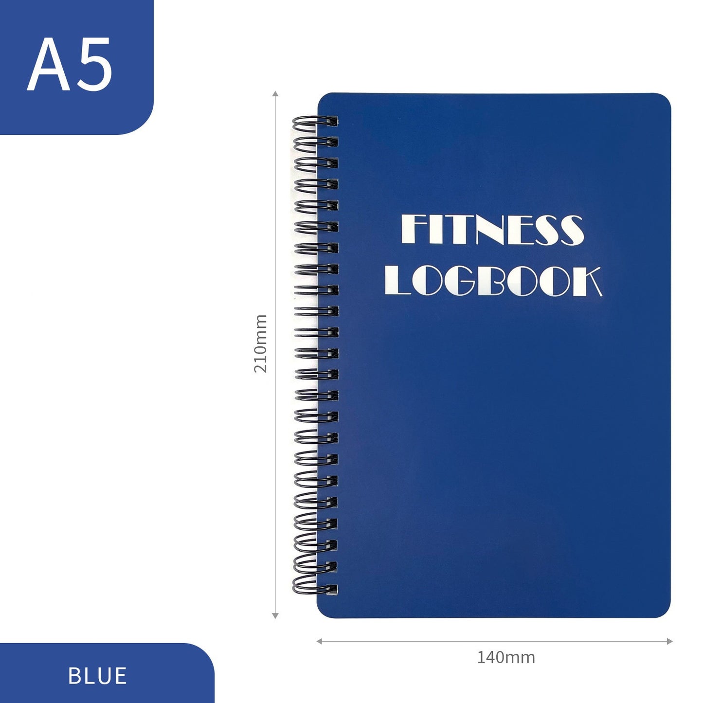 Fitness plan notebook