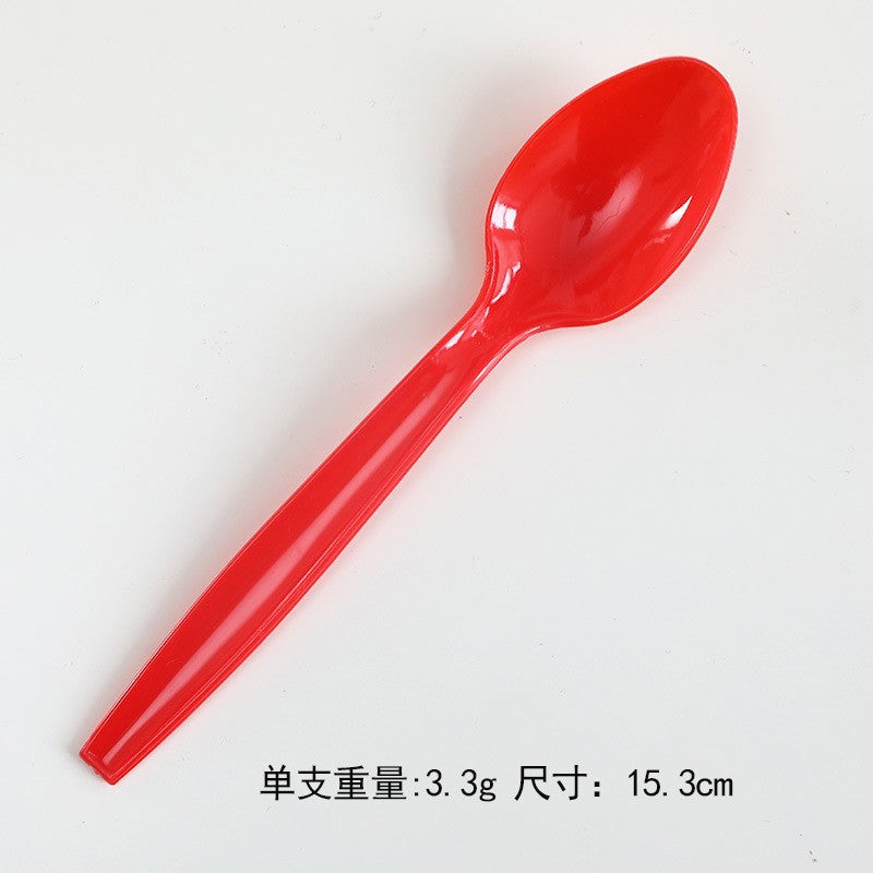 Christmas party decoration knife, fork and spoon