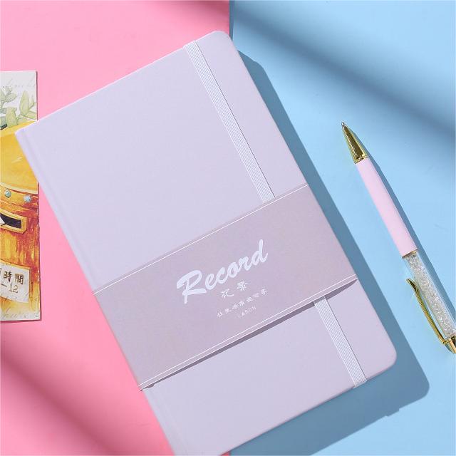 Business notebook simple solid color cover notepad