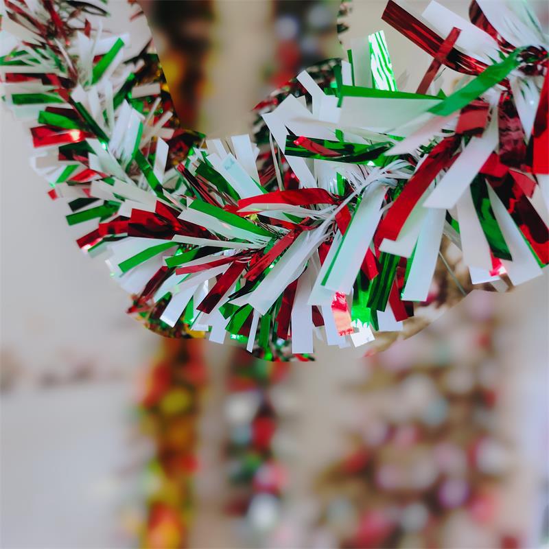 Christmas decoration Red-Green 2M encrypted top party decorations